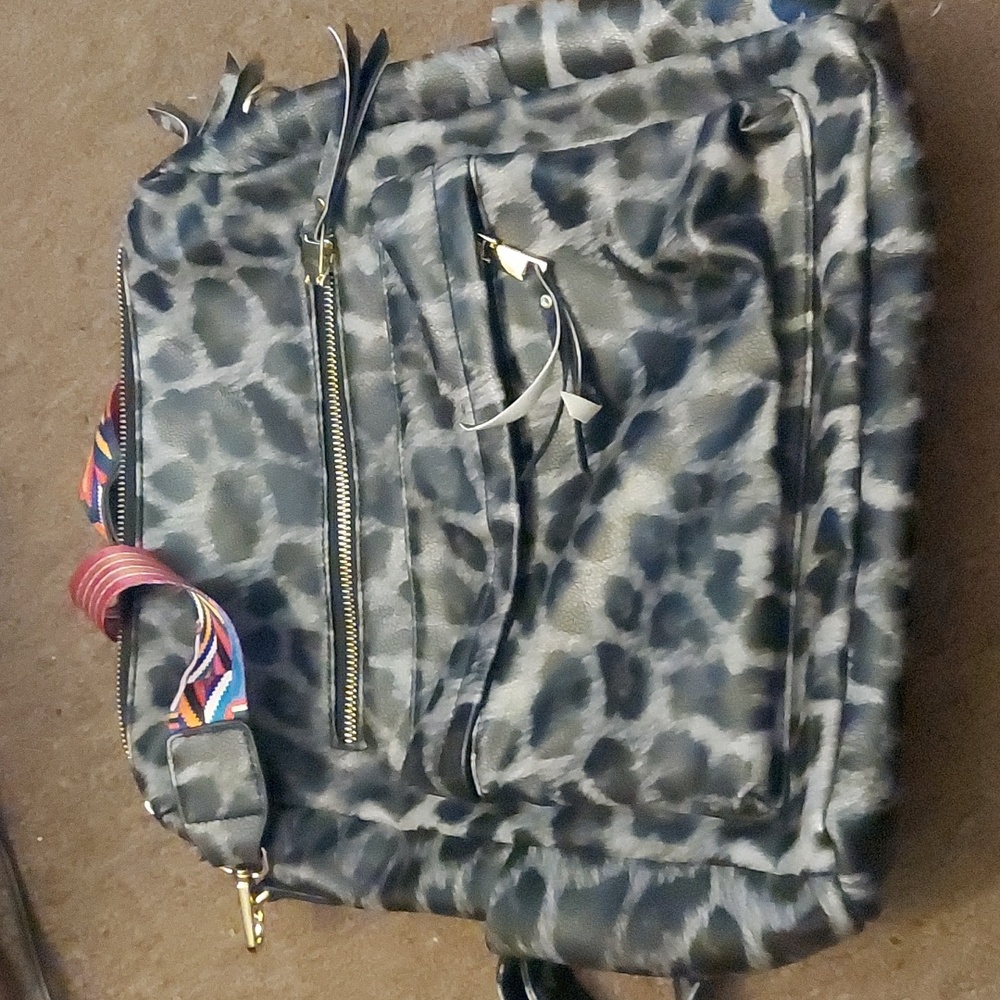 Leopard backpack
